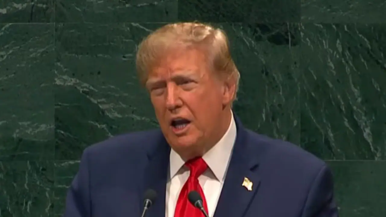 US President Donald Trump addressed 81st session of the United Nations General Assembly in New York (Photo/Youtube/United Nations) US President Donald Trump addressed 81st session of the United Nations General Assembly in New York (Photo/Youtube/United Nations)