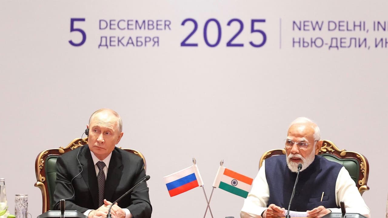 Prime Minister Narendra Modi and Russian President Vladimir Putin (Photo: X@MEAIndia)
