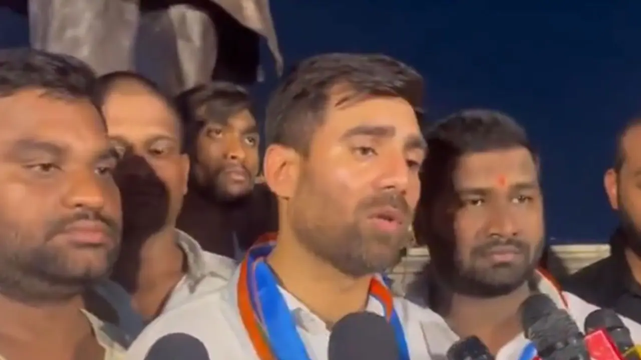 NSUI National President Vinod Jakhar (Photo/ANI) NSUI National President Vinod Jakhar (Photo/ANI)