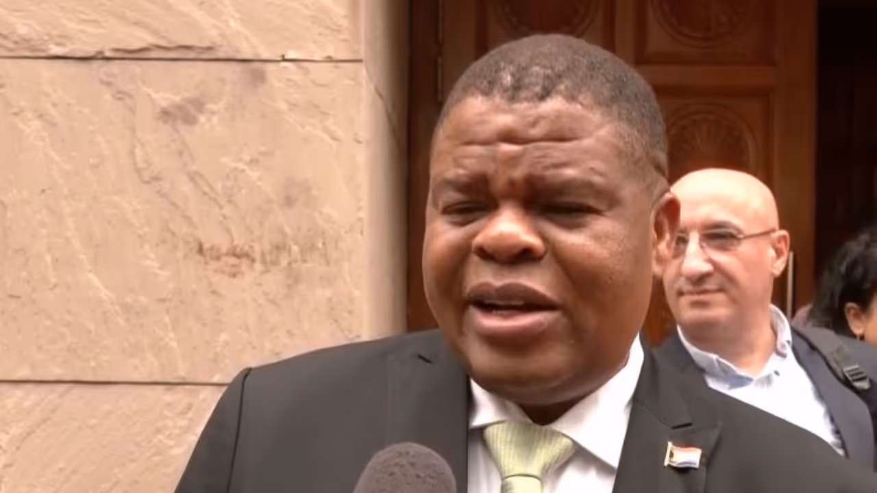 David Mahlobo,South Africa Deputy Minister Water and Sanitation (Photo/ ANI)