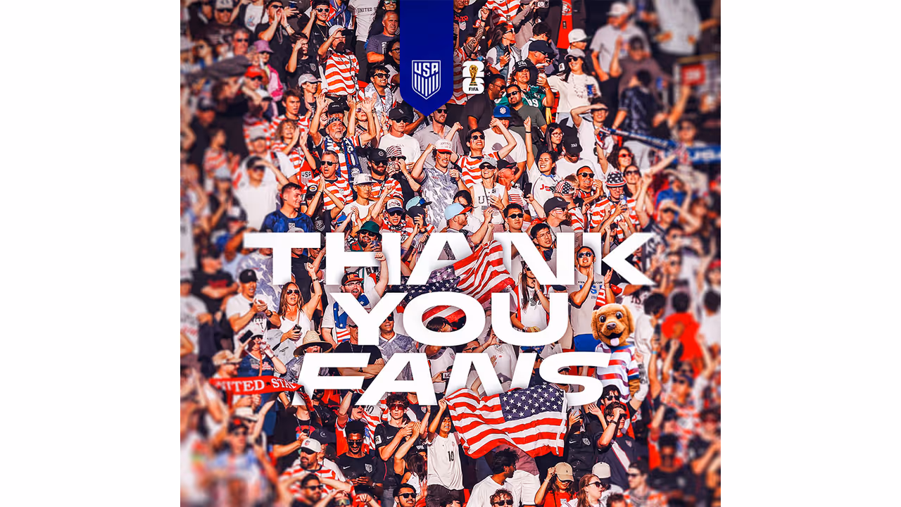 USMNT pens heartfelt message to supporters after R16 exit (Photo: X/@USMNT) USMNT pens heartfelt message to supporters after R16 exit (Photo: X/@USMNT)