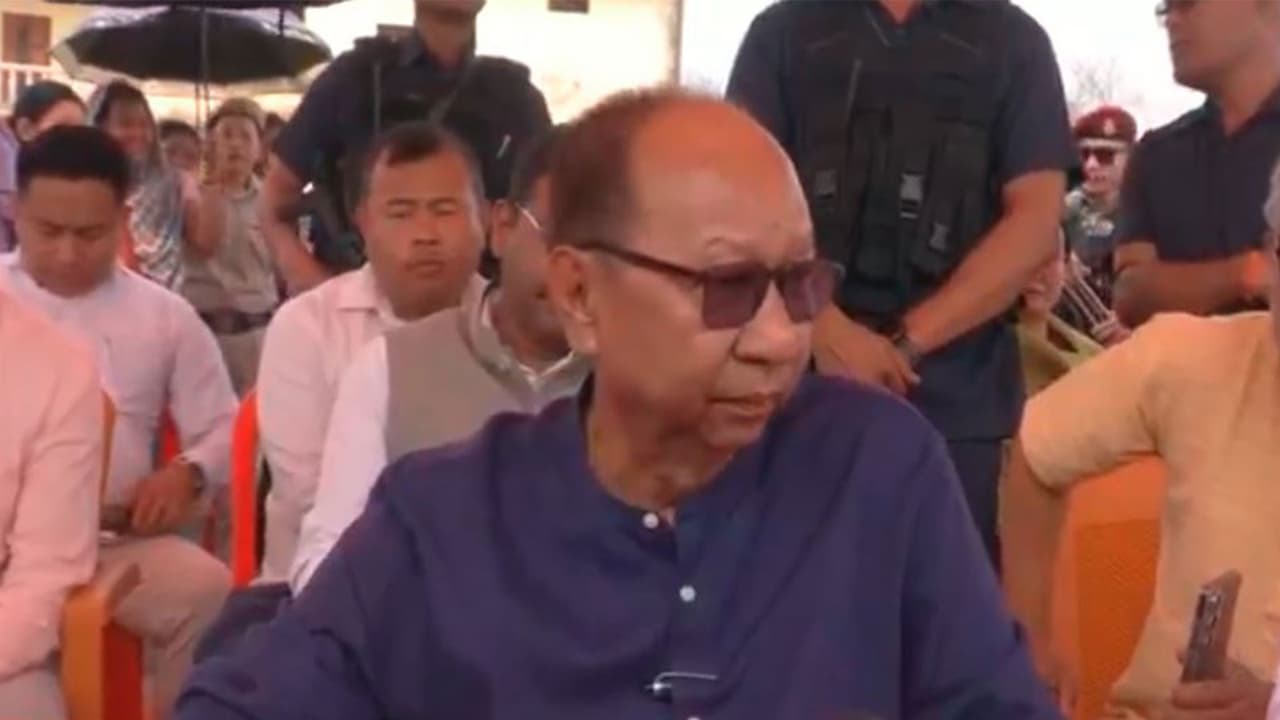 Manipur Chief Minister Yumnam Khemchand (Photo/ANI) Manipur Chief Minister Yumnam Khemchand (Photo/ANI)