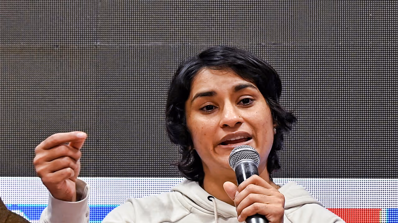 Congress MLA and former Olympian Vinesh Phogat (File Photo/ANI) Congress MLA and former Olympian Vinesh Phogat (File Photo/ANI)