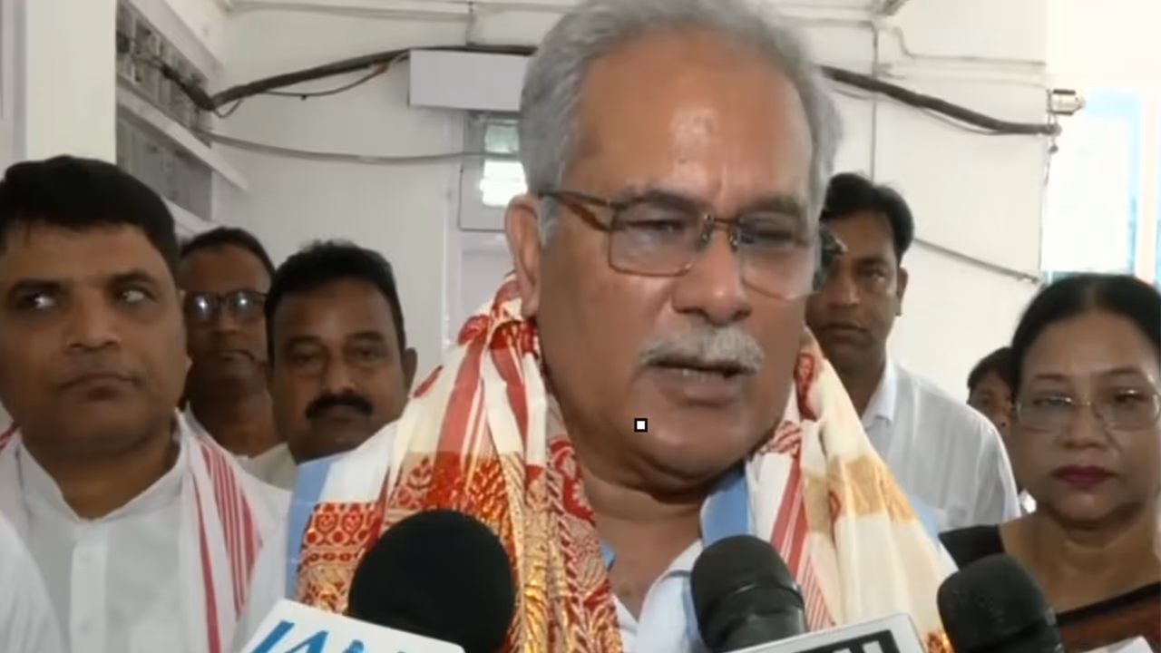 All India Congress Committee (AICC) General Secretary and Assam In charge Bhupesh Baghel (Photo/ANI) All India Congress Committee (AICC) General Secretary and Assam In charge Bhupesh Baghel (Photo/ANI)