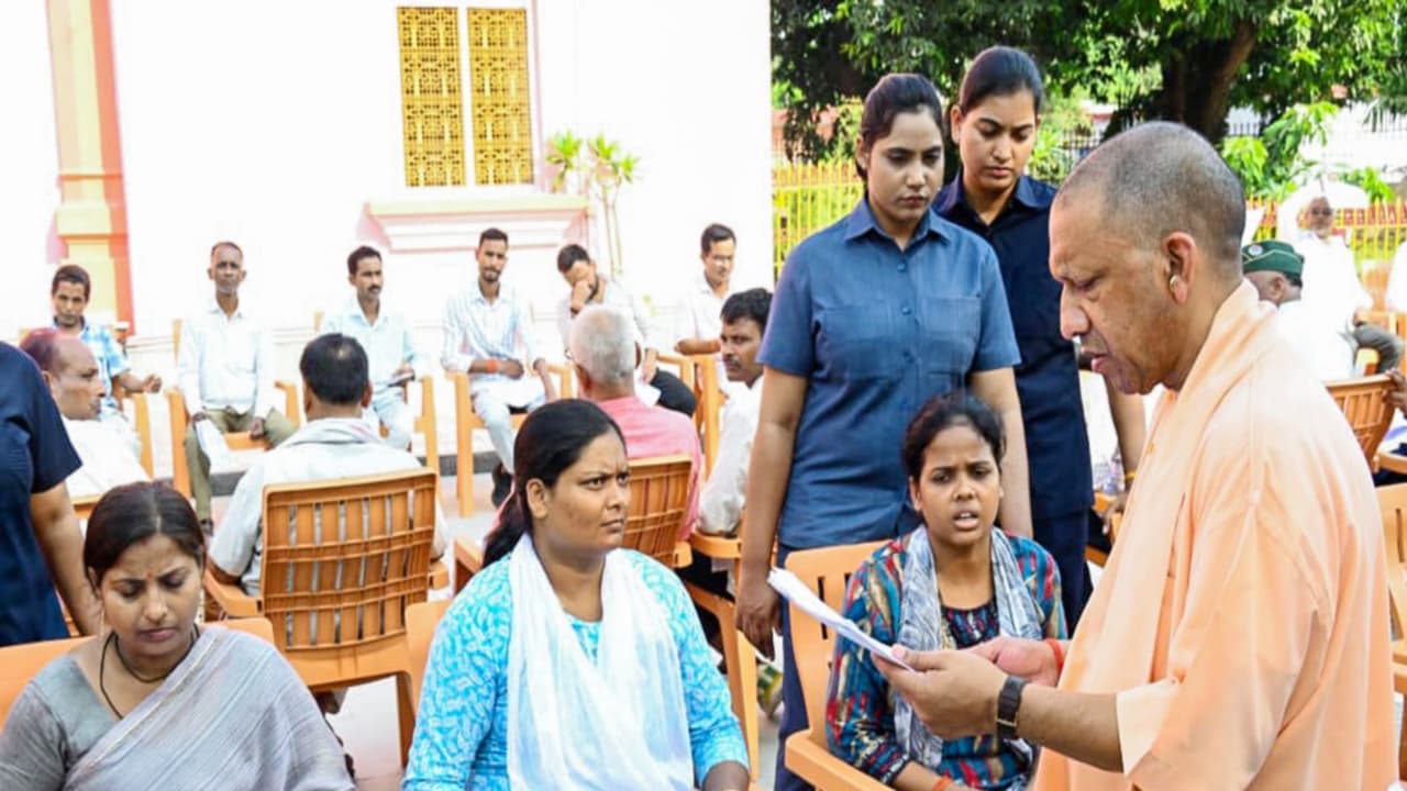 CM Yogi Adityanath interacts with people during 'Janta Darshan' at Gorakhnath temple (File Photo/ANI) CM Yogi Adityanath interacts with people during 'Janta Darshan' at Gorakhnath temple (File Photo/ANI)