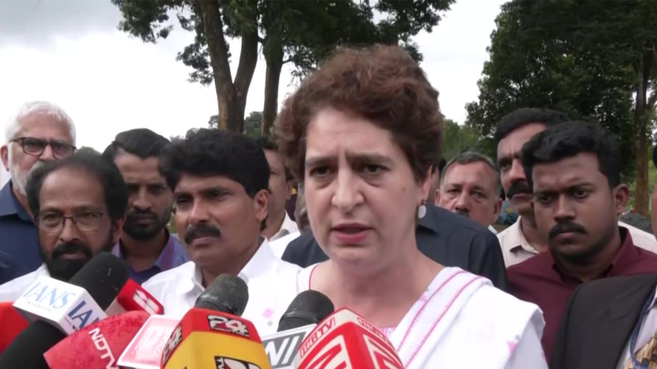 Congress MP Priyanka Gandhi Vadra (Photo/ANI) Congress MP Priyanka Gandhi Vadra (Photo/ANI)