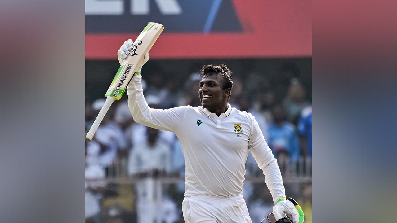 South Africa batter Senuran Muthusamy (Photo: ANI)