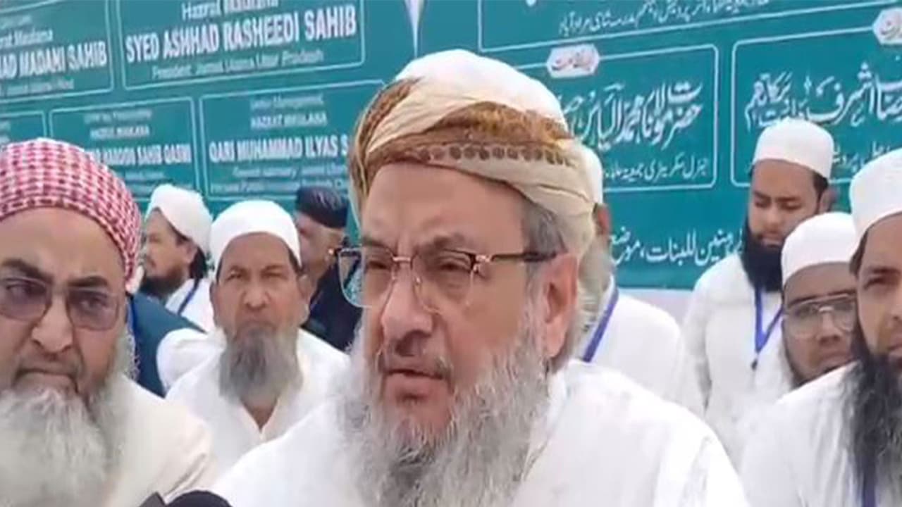 Jamiat Ulama e Hind (Uttar Pradesh) president Maulana Ashhad Rashidi (Photo/ANI) Jamiat Ulama e Hind (Uttar Pradesh) president Maulana Ashhad Rashidi (Photo/ANI)