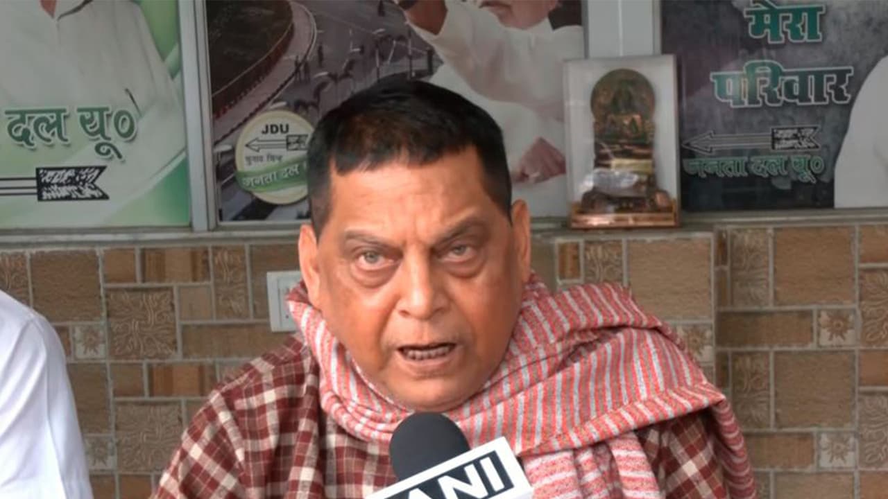 JD(U) leader Neeraj Kumar. (Photo/ANI) JD(U) leader Neeraj Kumar. (Photo/ANI)