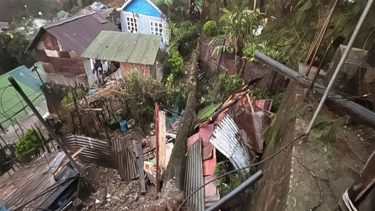 Visuals from the spot in Sikkim. Photo/ANI) Visuals from the spot in Sikkim. Photo/ANI)