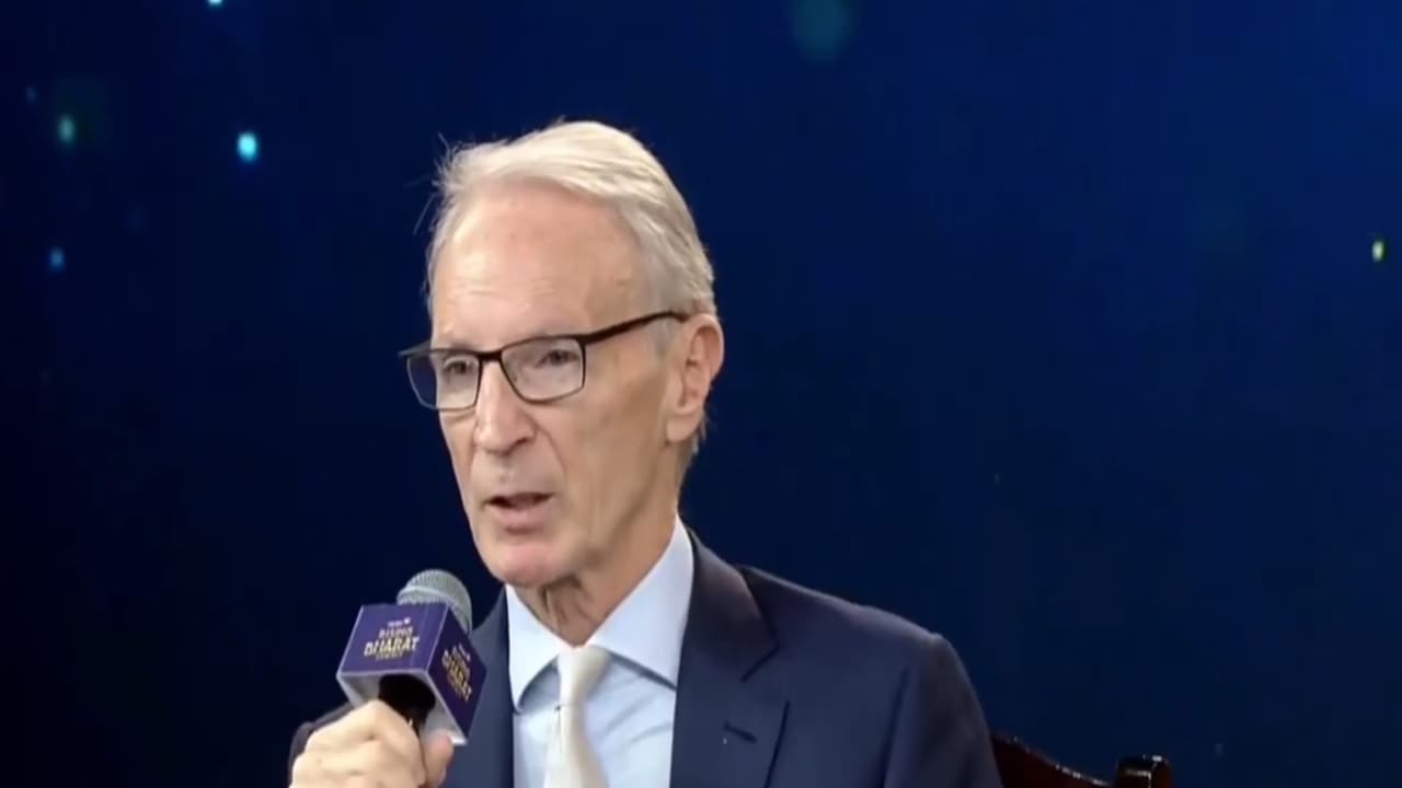 David Tait, CEO of the World Gold Council (Photo/@News18India) David Tait, CEO of the World Gold Council (Photo/@News18India)