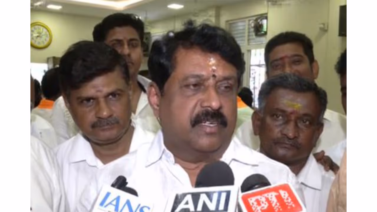 Tamil Nadu BJP president Nainar Nagendran (Photo/ANI) Tamil Nadu BJP president Nainar Nagendran (Photo/ANI)