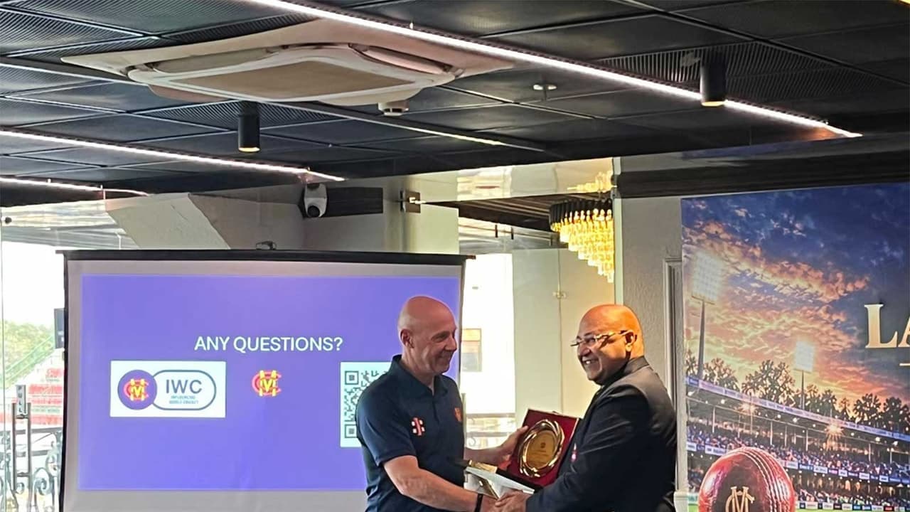 Key highlight of the event was the launch of the new MCC Laws of Cricket app, now available in Hindi. (Photo: DDCA) Key highlight of the event was the launch of the new MCC Laws of Cricket app, now available in Hindi. (Photo: DDCA)