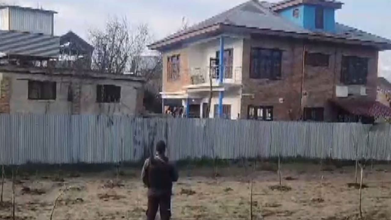 Resident of the businessman raided by NIA (Photo/ANI) Resident of the businessman raided by NIA (Photo/ANI)