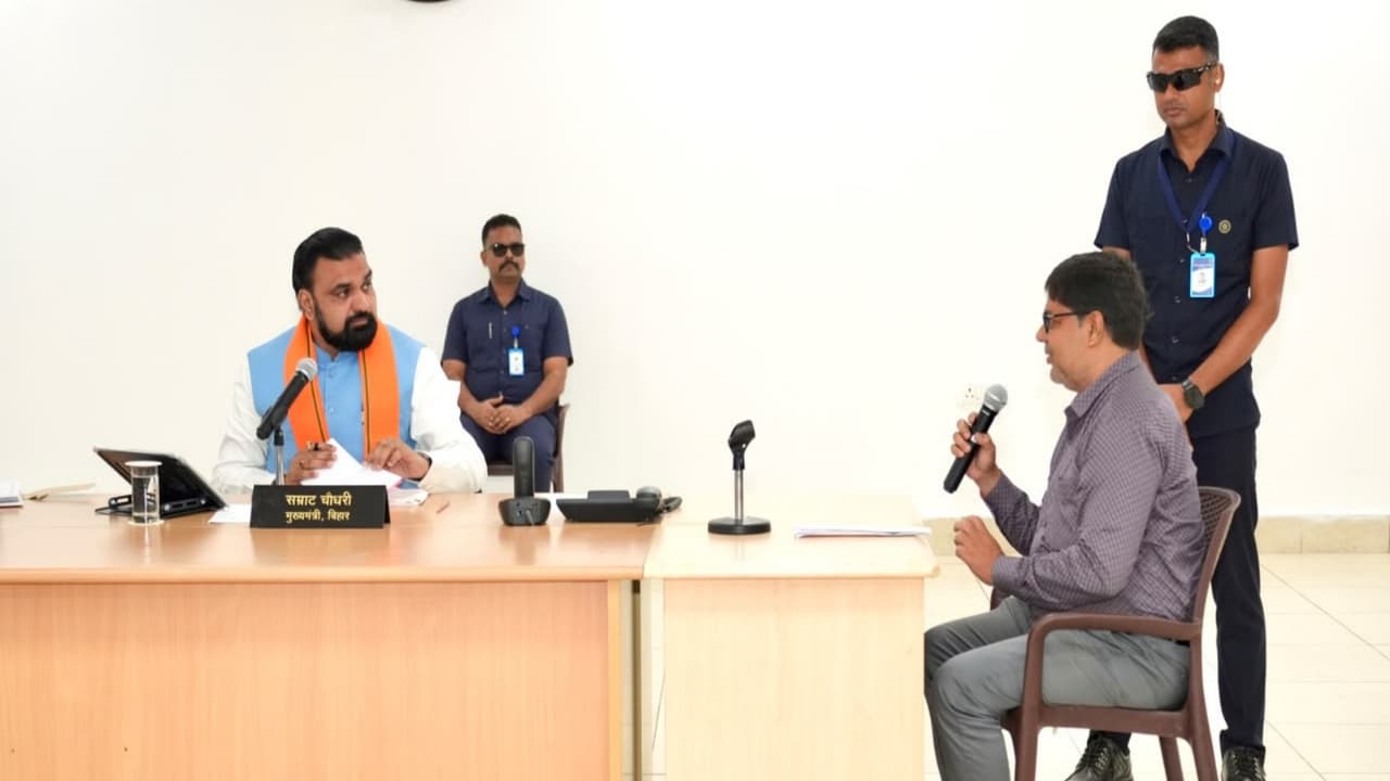 Bihar Chief Minister Samrat Choudhary (Photo/Bihar CMO) Bihar Chief Minister Samrat Choudhary (Photo/Bihar CMO)