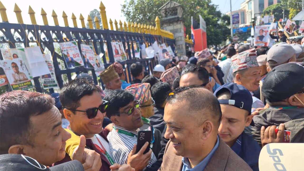 Gagan Kumar Thapa, President of the Nepali Congress (Photo/Nepali Congress) Gagan Kumar Thapa, President of the Nepali Congress (Photo/Nepali Congress)