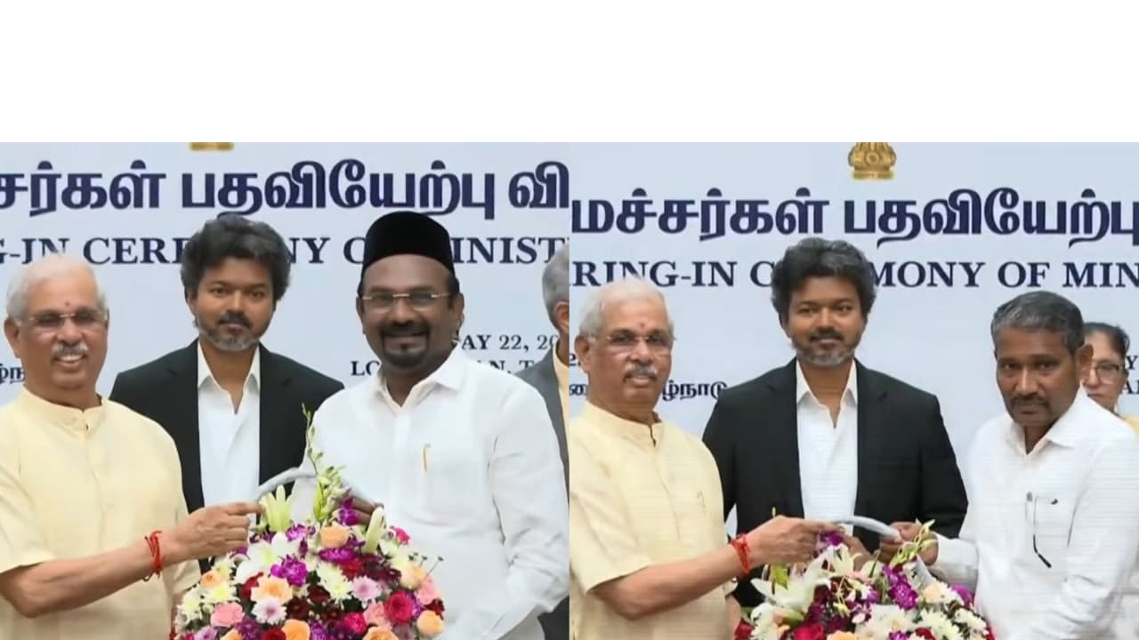 IUML's AM Shahjahan (left) and VCK's Vanni Arasu (right) (File Photo/ANI) IUML's AM Shahjahan (left) and VCK's Vanni Arasu (right) (File Photo/ANI)