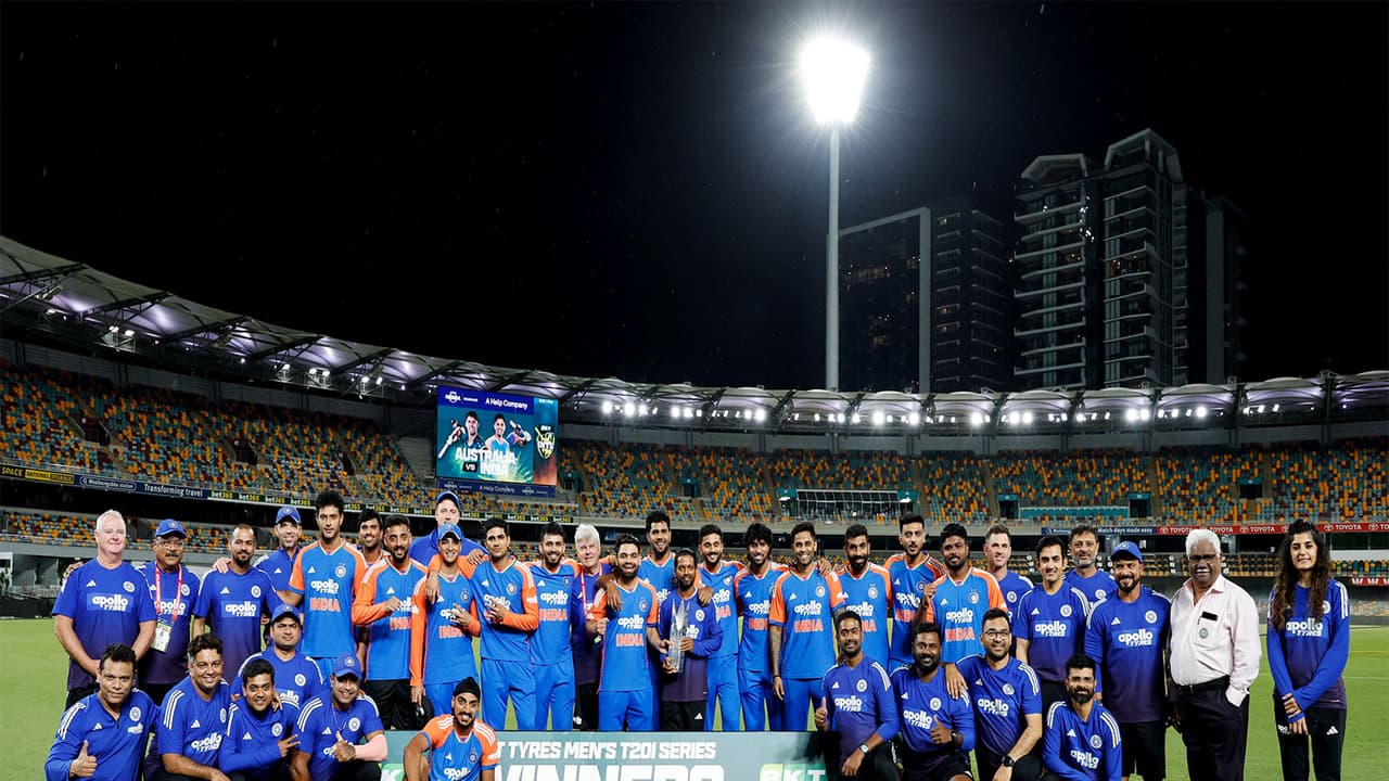 Indian Team. (Photo/ANI)