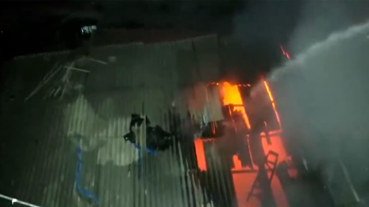 Visual from the incident (Photo/ANI) Visual from the incident (Photo/ANI)