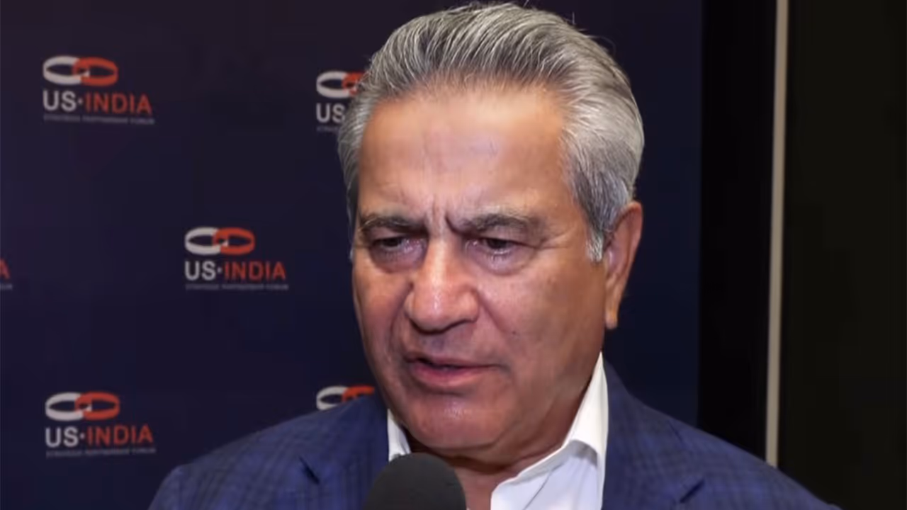 US India Strategic Partnership Forum (USISPF) President and CEO Mukesh Aghi (Photo/ANI) US India Strategic Partnership Forum (USISPF) President and CEO Mukesh Aghi (Photo/ANI)