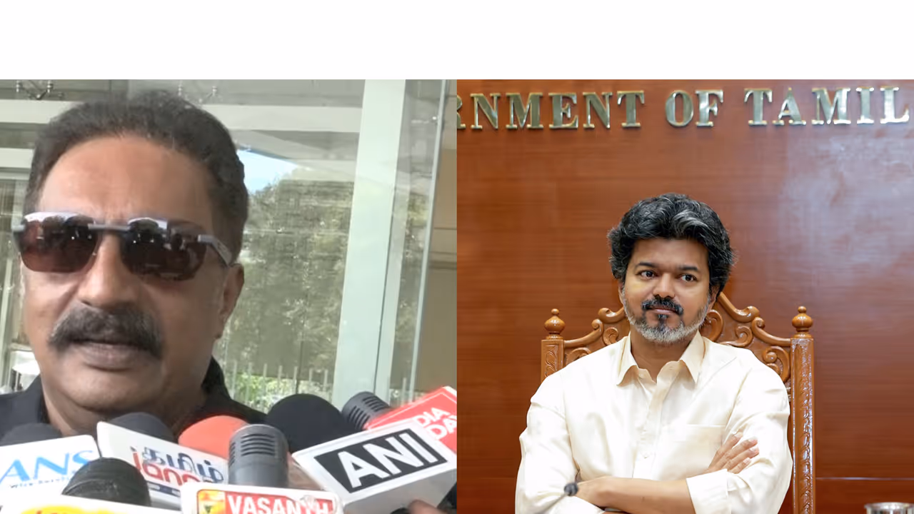 Prakash Raj, Tamil Nadu Chief Minister C Joseph Vijay (Photo/ANI) Prakash Raj, Tamil Nadu Chief Minister C Joseph Vijay (Photo/ANI)