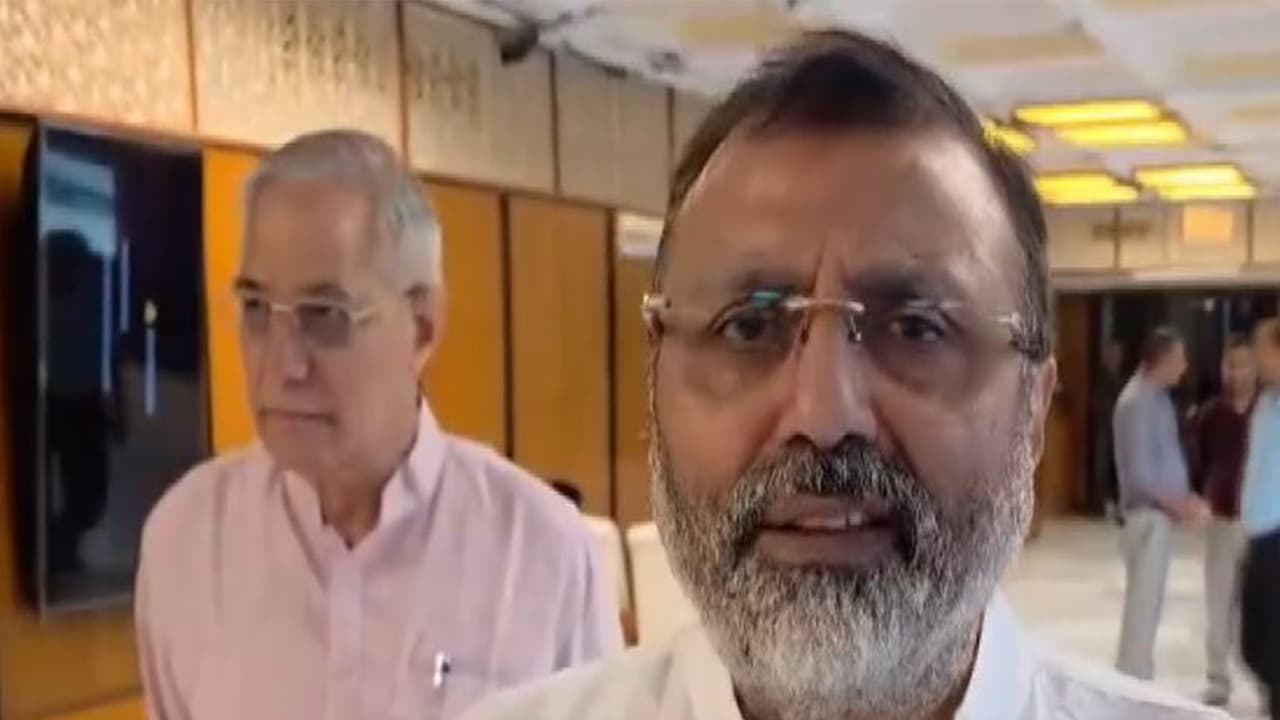 Nishikant Dubey (Photo/ANI) Nishikant Dubey (Photo/ANI)
