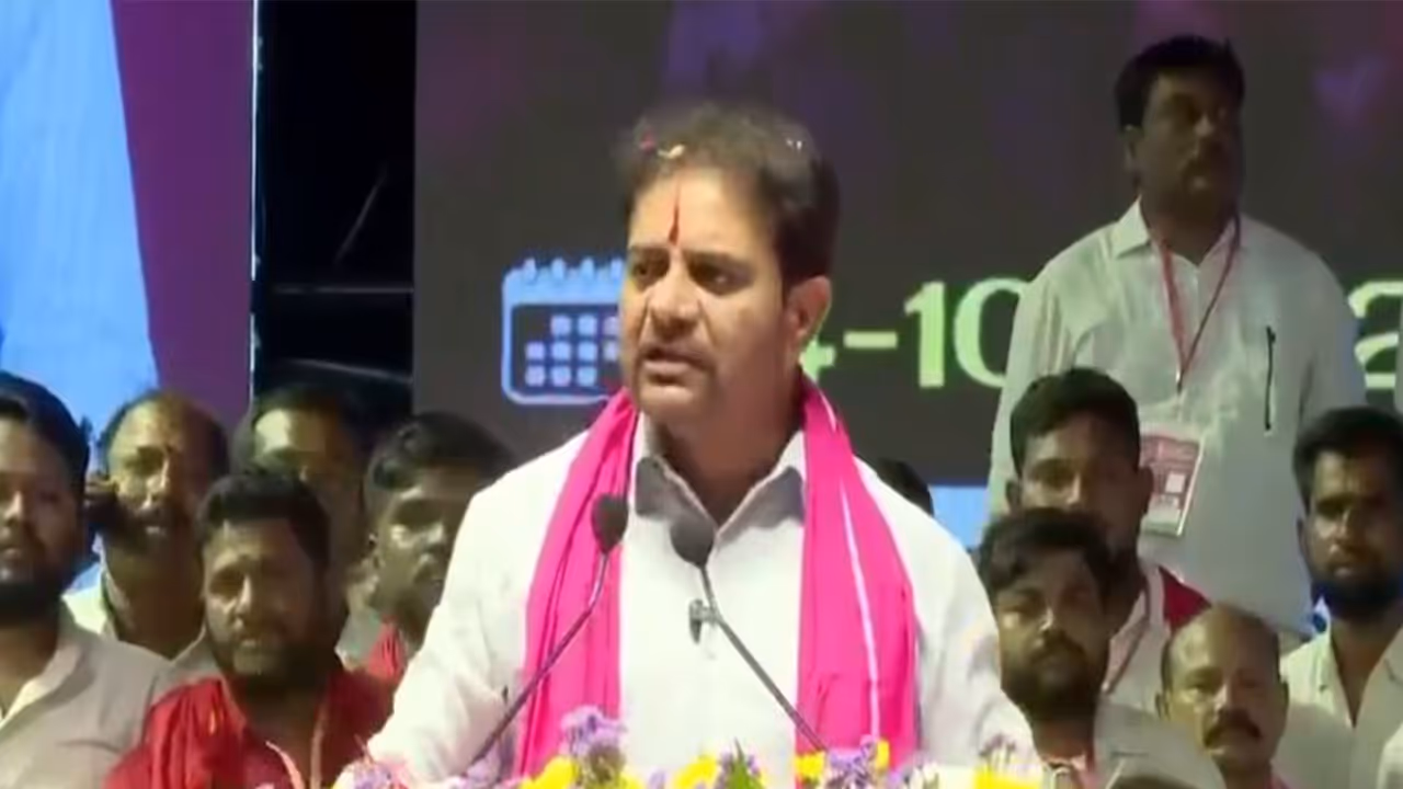 BRS Working President KT Rama Rao (Photo/BRS) BRS Working President KT Rama Rao (Photo/BRS)