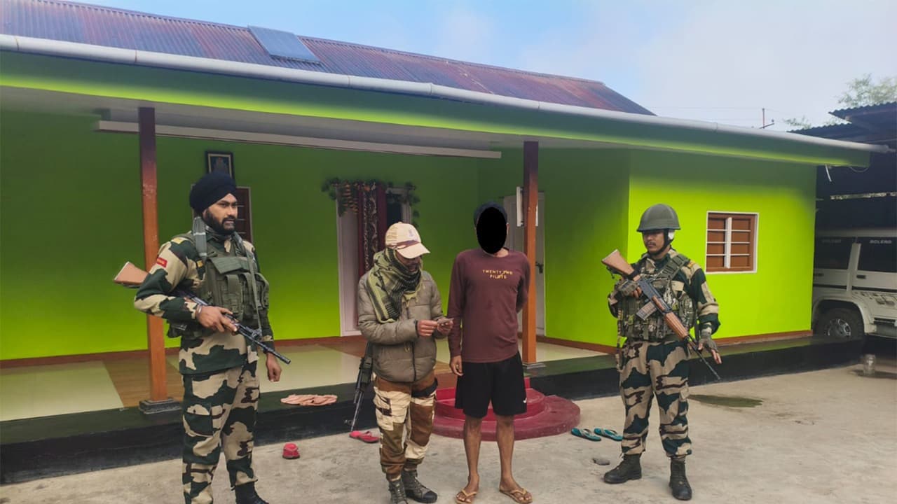 Visuals from the spot. (Photo/X/@manipur_police) Visuals from the spot. (Photo/X/@manipur_police)
