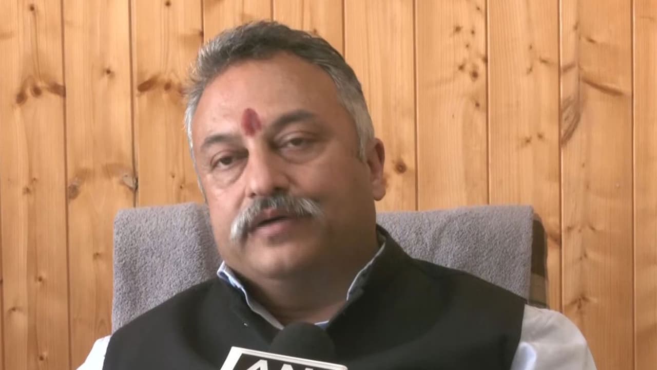 Himachal Pradesh Education Minister Rohit Thakur (Photo/ANI) Himachal Pradesh Education Minister Rohit Thakur (Photo/ANI)