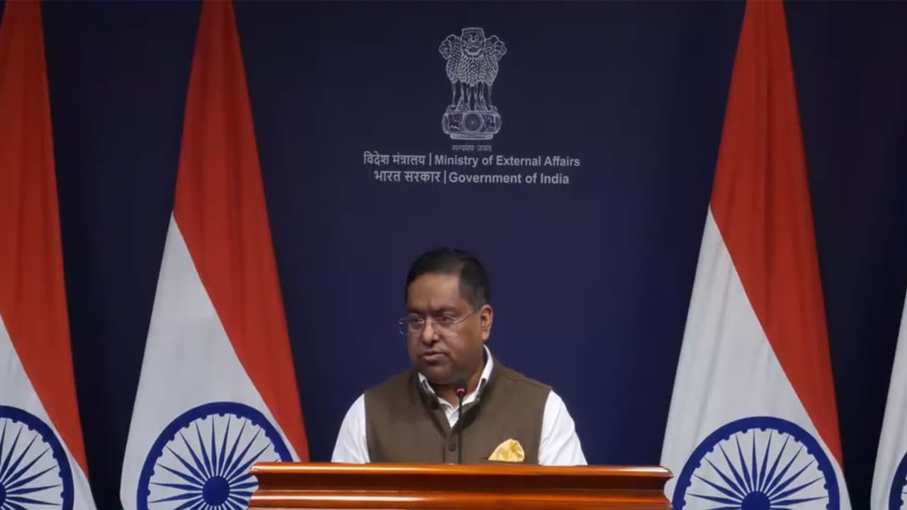 MEA Spokesperson Randhir Jaiswal (Photo/ANI) MEA Spokesperson Randhir Jaiswal (Photo/ANI)