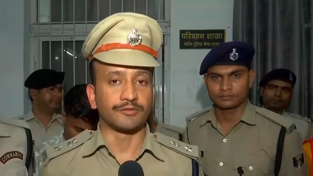 Patna Police SSP Kartikeya K Sharma (Photo/ANI) Patna Police SSP Kartikeya K Sharma (Photo/ANI)