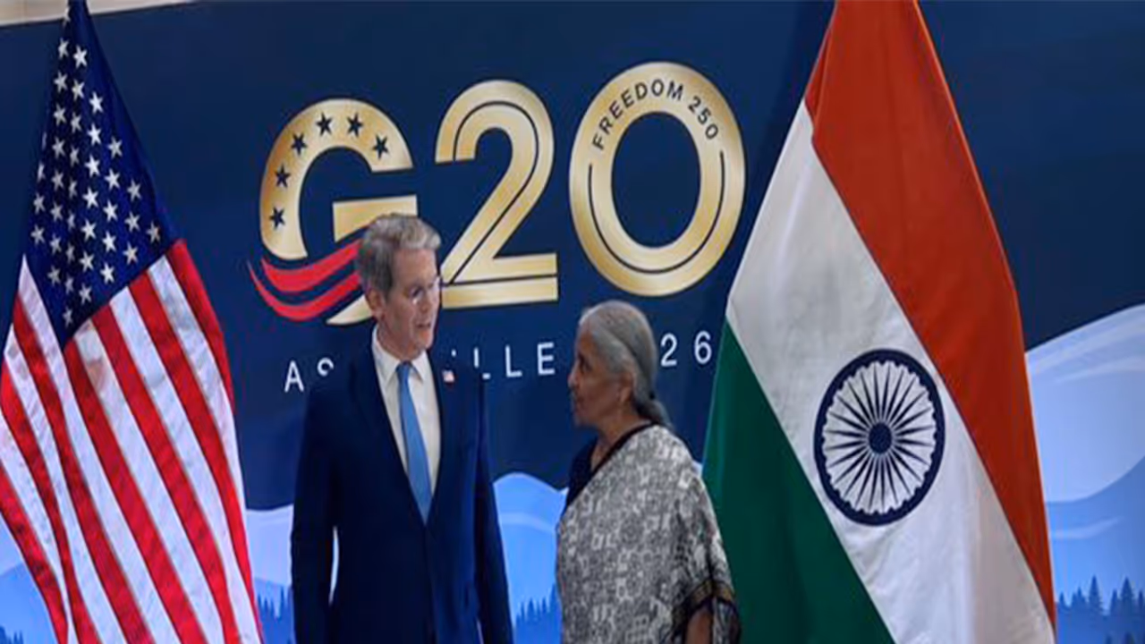 Finance Minister Nirmala Sitharaman with US Treasury Secretary Scott Bessent. (Photo: X/@FinMinIndia) Finance Minister Nirmala Sitharaman with US Treasury Secretary Scott Bessent. (Photo: X/@FinMinIndia)