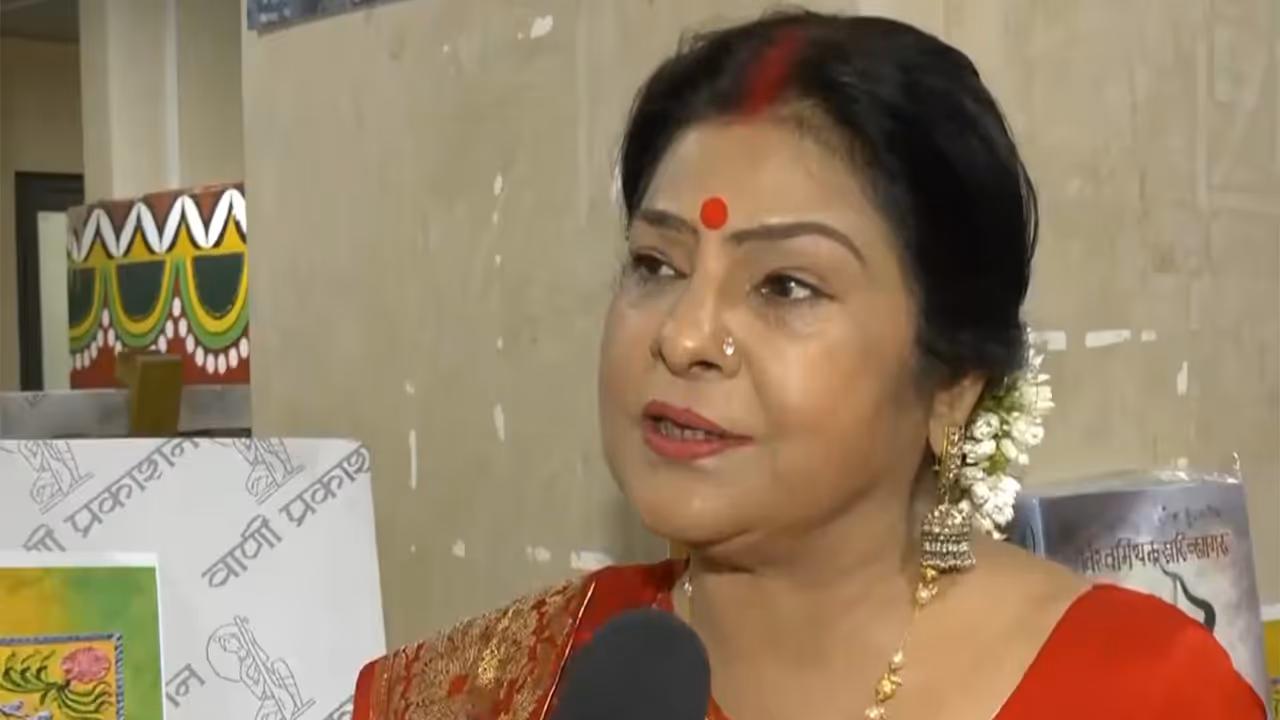 Veteran singer Malini Awasthi (Image source: ANI) Veteran singer Malini Awasthi (Image source: ANI)