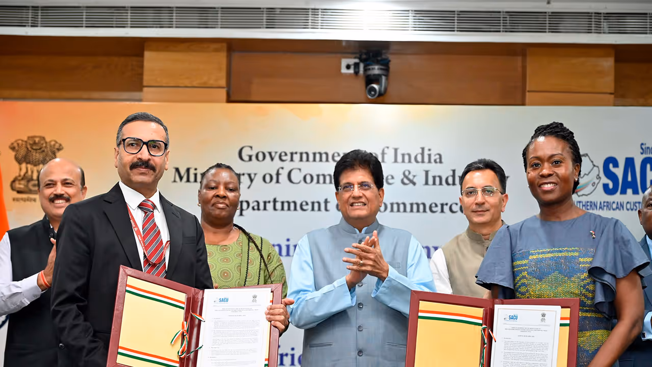 Union Minister Piush Goyal at the event (Photo/X/@PiyushGoyal) Union Minister Piush Goyal at the event (Photo/X/@PiyushGoyal)