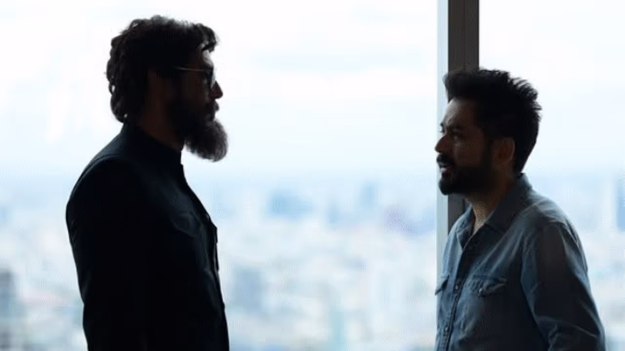 Actor Arjun Rampal with director Aditya Dhar (Image source: Arjun's Instagram) Actor Arjun Rampal with director Aditya Dhar (Image source: Arjun's Instagram)