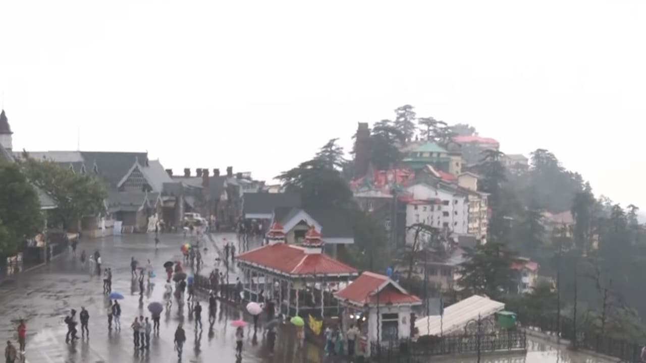 Heavy rain in Shimla (File Photo/ANI) Heavy rain in Shimla (File Photo/ANI)