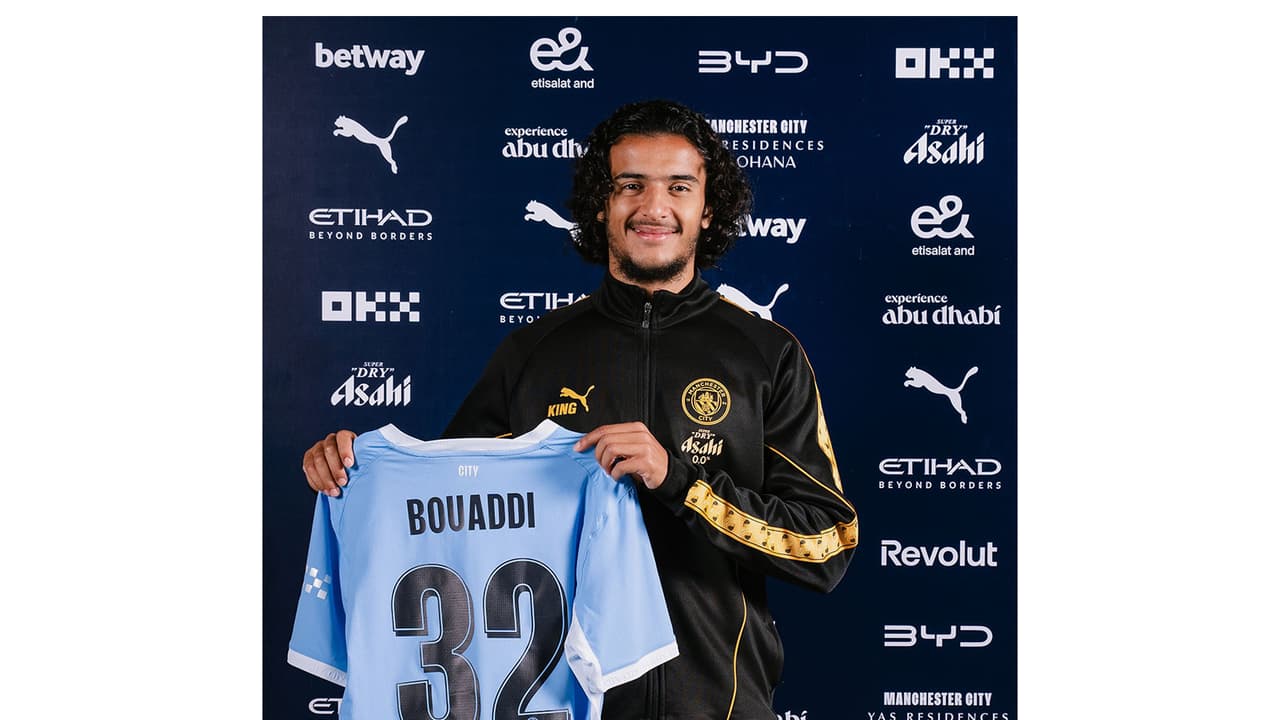 Ayyoub Bouaddi (Photo: X/@ManCity) Ayyoub Bouaddi (Photo: X/@ManCity)