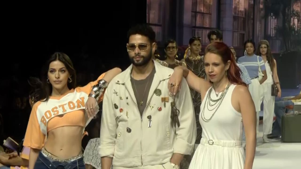Alaya F, Siddhant Chaturvedi and Kalki Koechlin (Photo/ANI) Alaya F, Siddhant Chaturvedi and Kalki Koechlin (Photo/ANI)