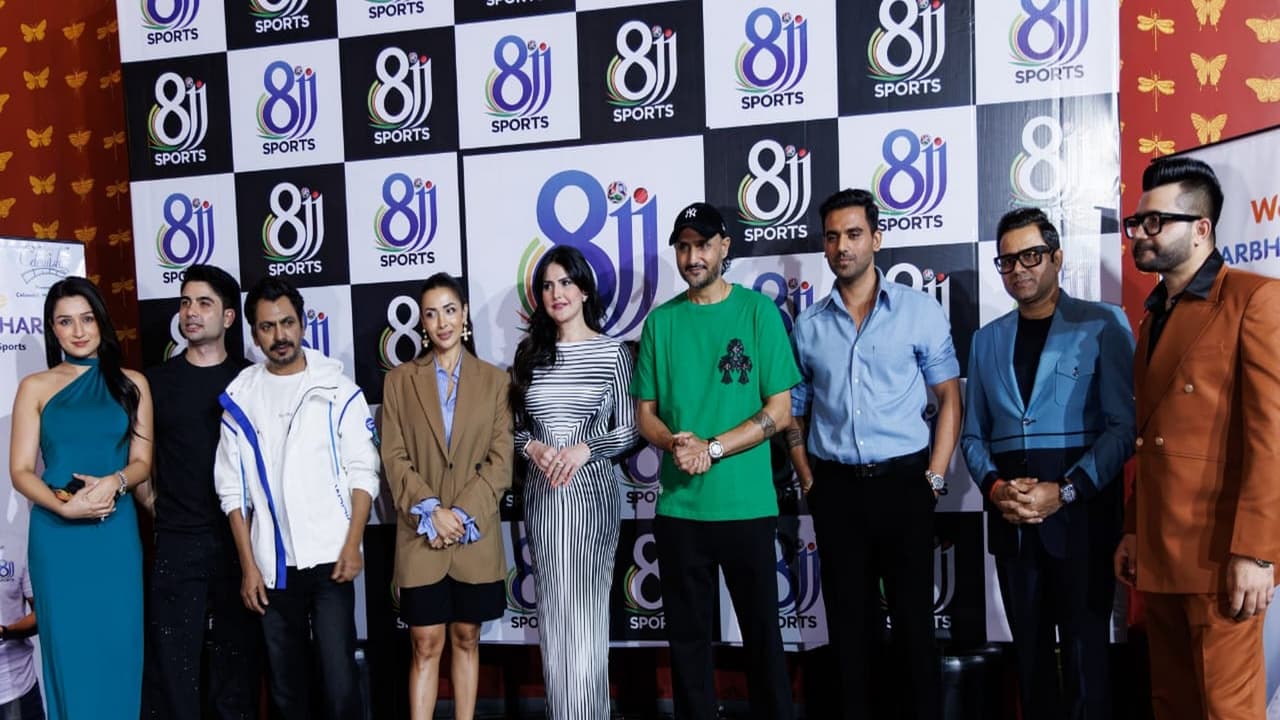 Former Indian cricketer Harbhajan Singh and Deepak Chahar at launch of sports media and fan engagement platform in Mumbai (Image: 8JJ Sports media) Former Indian cricketer Harbhajan Singh and Deepak Chahar at launch of sports media and fan engagement platform in Mumbai (Image: 8JJ Sports media)