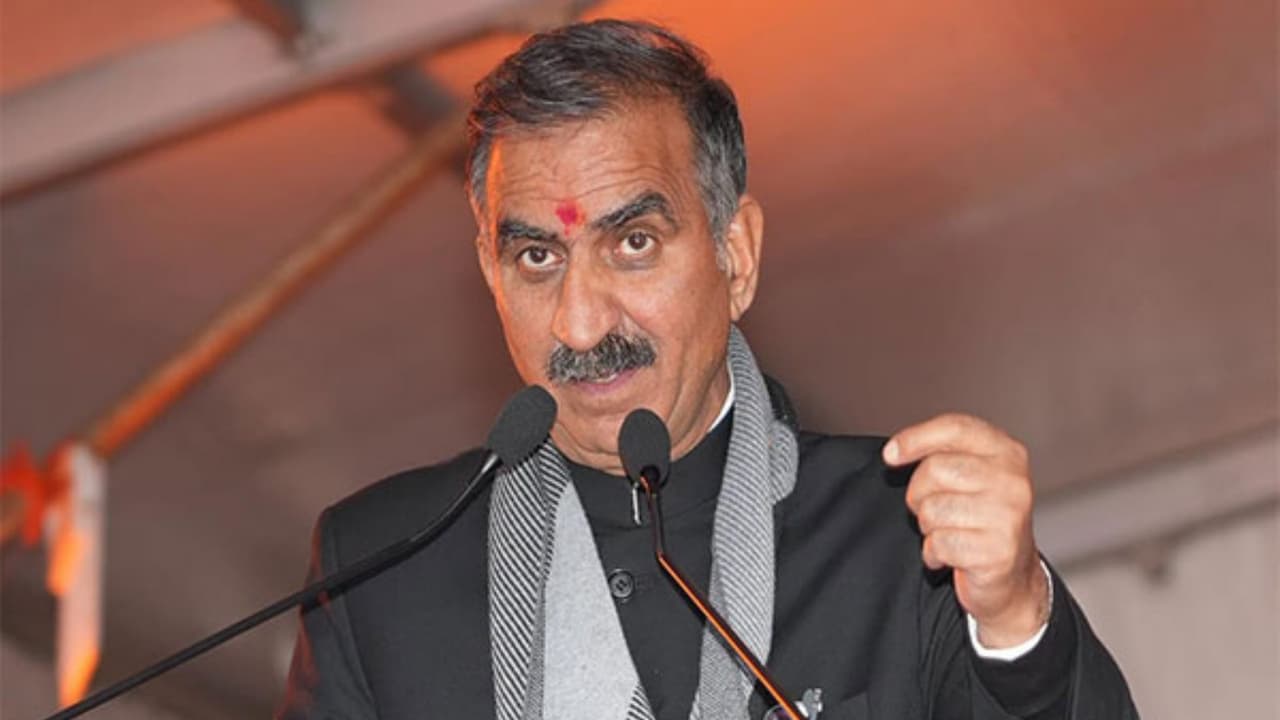 Himachal Pradesh Chief Minister Sukhvinder Singh Sukhu (File Photo/PIB) Himachal Pradesh Chief Minister Sukhvinder Singh Sukhu (File Photo/PIB)