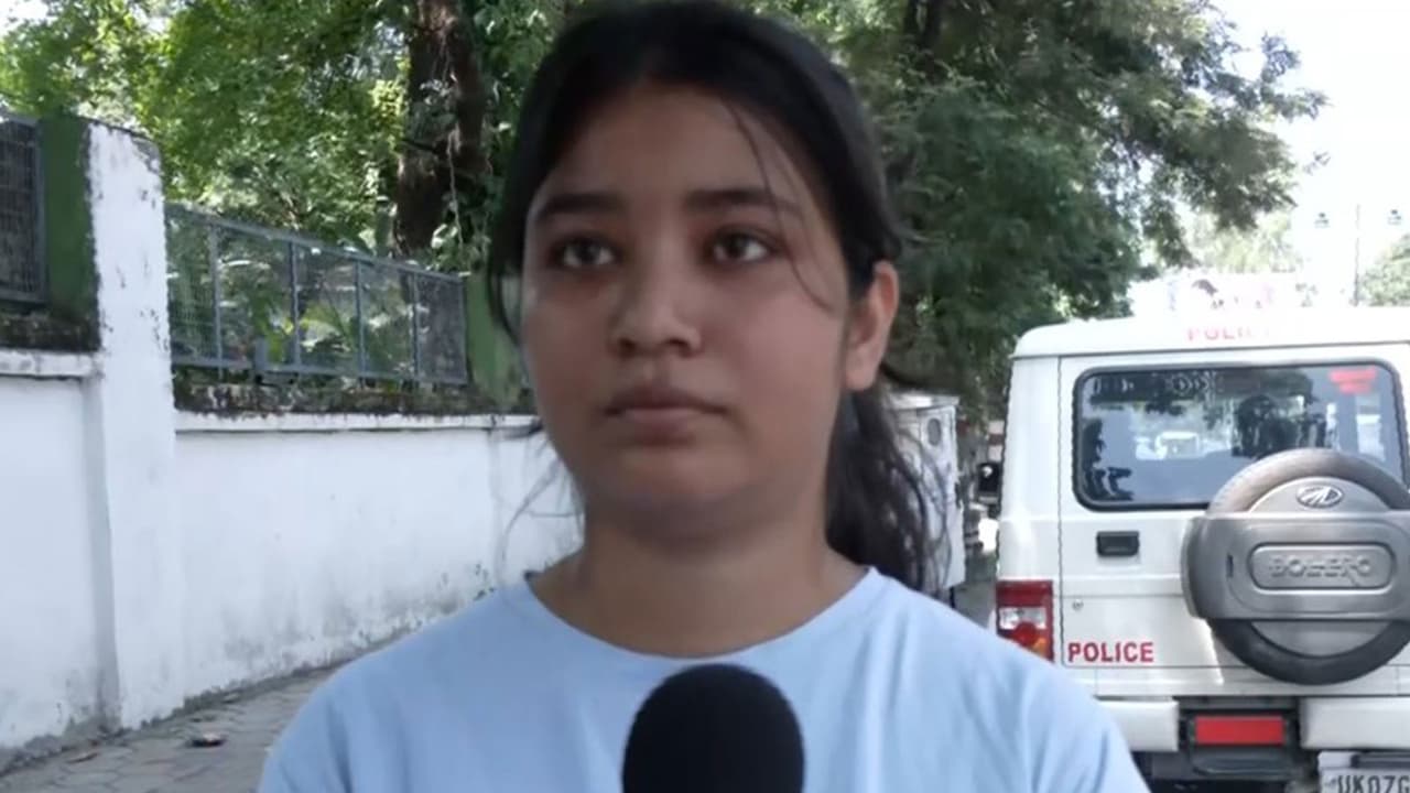NEET aspirant Sandhya (Photo/ANI) NEET aspirant Sandhya (Photo/ANI)