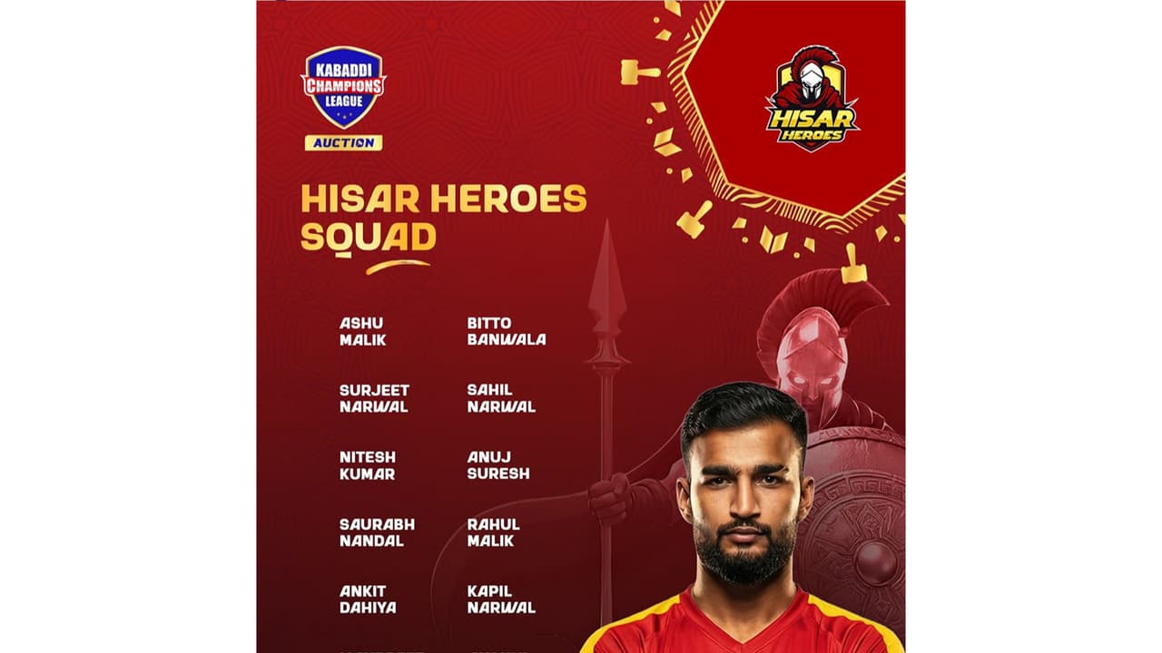 Hisar Heroes. (Photo: KCL) Hisar Heroes. (Photo: KCL)