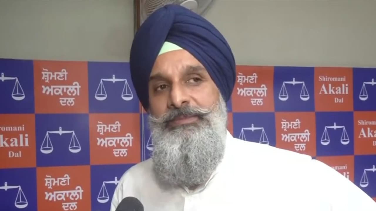 Shiromani Akali Dal General Secretary Bikram Singh Majithia (Photo/ANI) Shiromani Akali Dal General Secretary Bikram Singh Majithia (Photo/ANI)