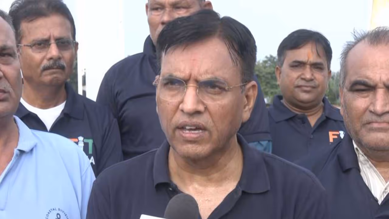 Union Sports Minister Mansukh Mandaviya (Photo: ANI) Union Sports Minister Mansukh Mandaviya (Photo: ANI)