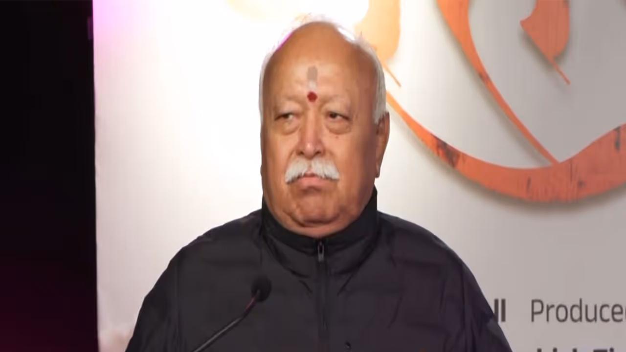 Rashtriya Swayamsevak Sangh (RSS) Chief Mohan Bhagwat (Image source/ANI) Rashtriya Swayamsevak Sangh (RSS) Chief Mohan Bhagwat (Image source/ANI)