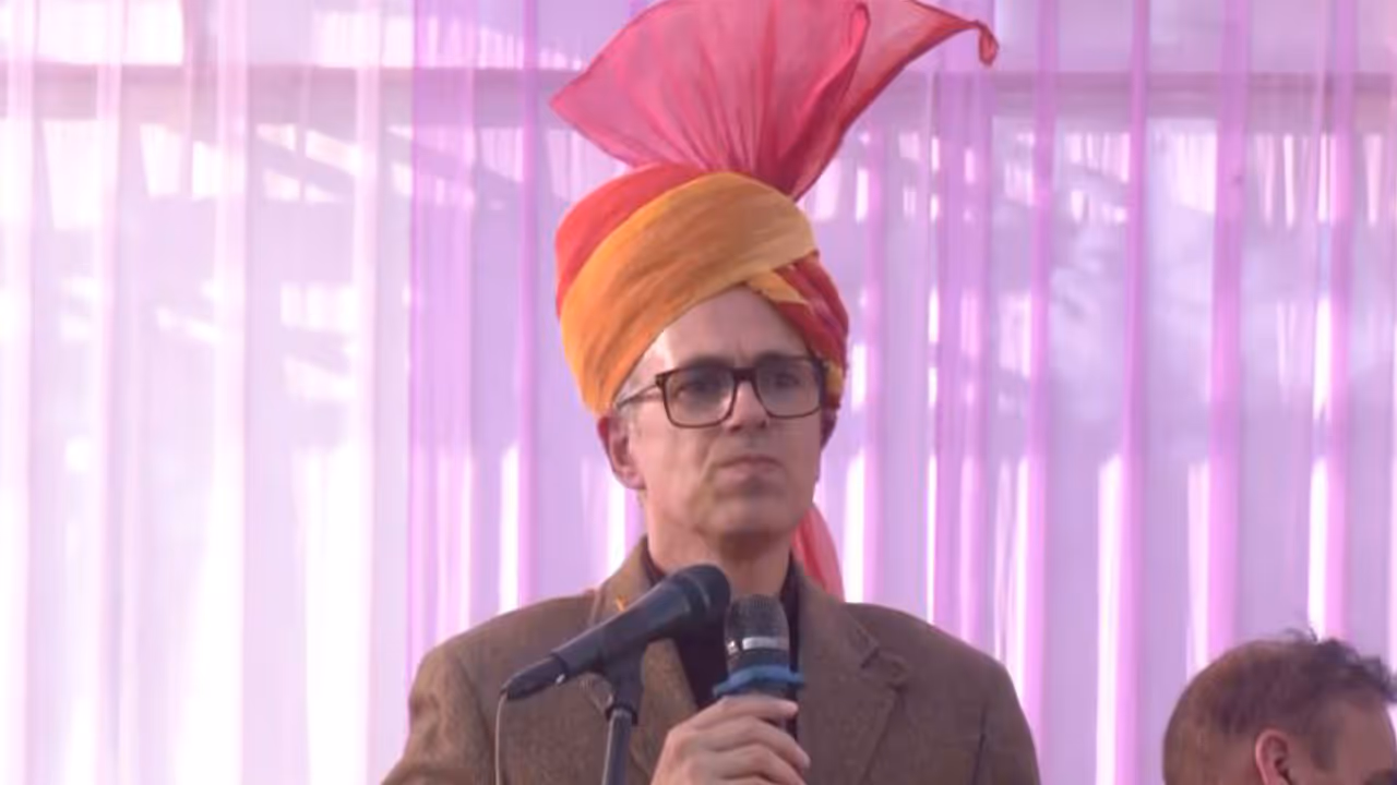 Jammu and Kashmir Chief Minister Omar Abdullah (Photo/ANI)