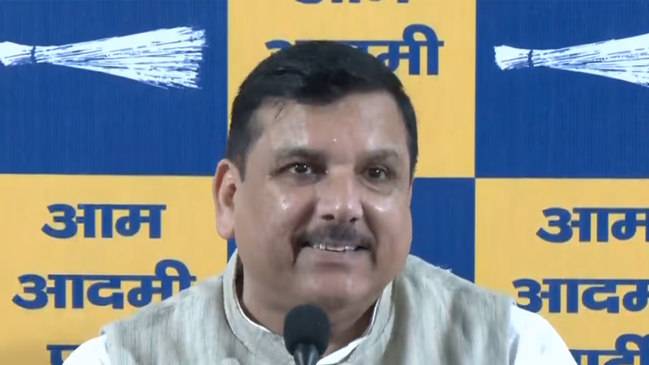 AAP leader Sanjay Singh (Photo/ANI) AAP leader Sanjay Singh (Photo/ANI)