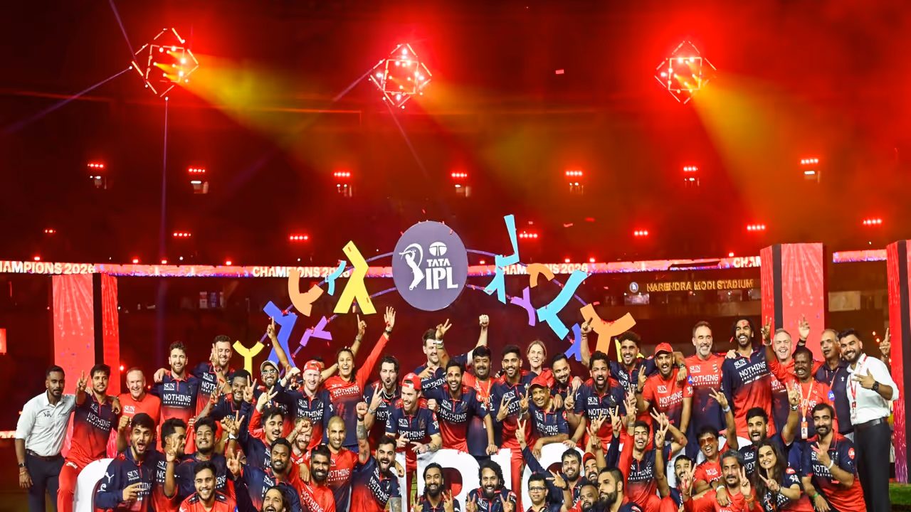 RCB are the champions of IPL 2026 season (Photo: ANI) RCB are the champions of IPL 2026 season (Photo: ANI)