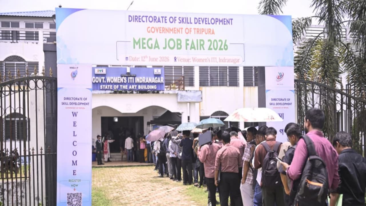 Tripura mega job fair (Photo/Tripura CMO) Tripura mega job fair (Photo/Tripura CMO)