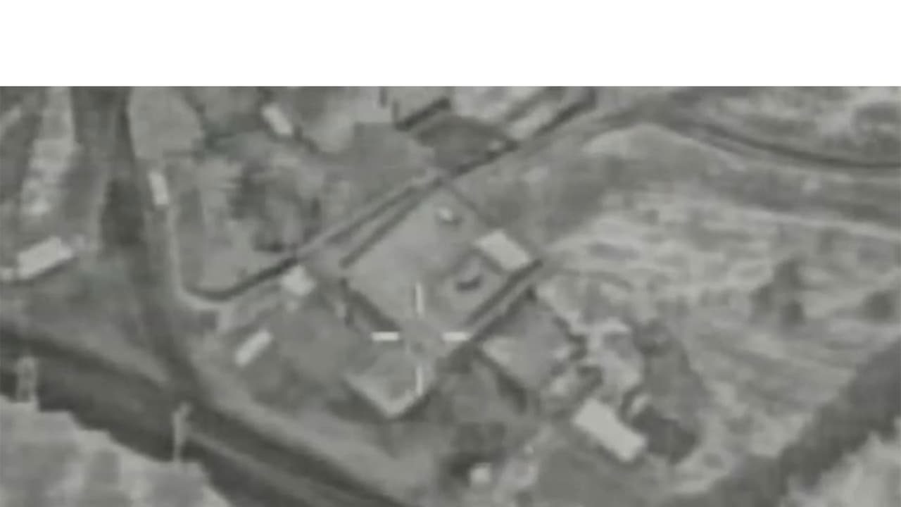 An Iranian asset prior to being bombed by Israel Air Force (Photo/@IAFsite) An Iranian asset prior to being bombed by Israel Air Force (Photo/@IAFsite)